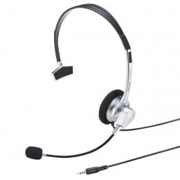 サンワサプライ 4極対応ヘッドセット MM-HS403BK 4極対応ヘッドセット ネックバンドタイプ ブラック PS5対応 全