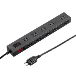 ノイズフィルタ付き電源タップ TAP-3803NF 8個口 2m サンワサプライ Amazon.co.jp: サンワサプライ ノイズフィルタ内蔵タップ 3P 8