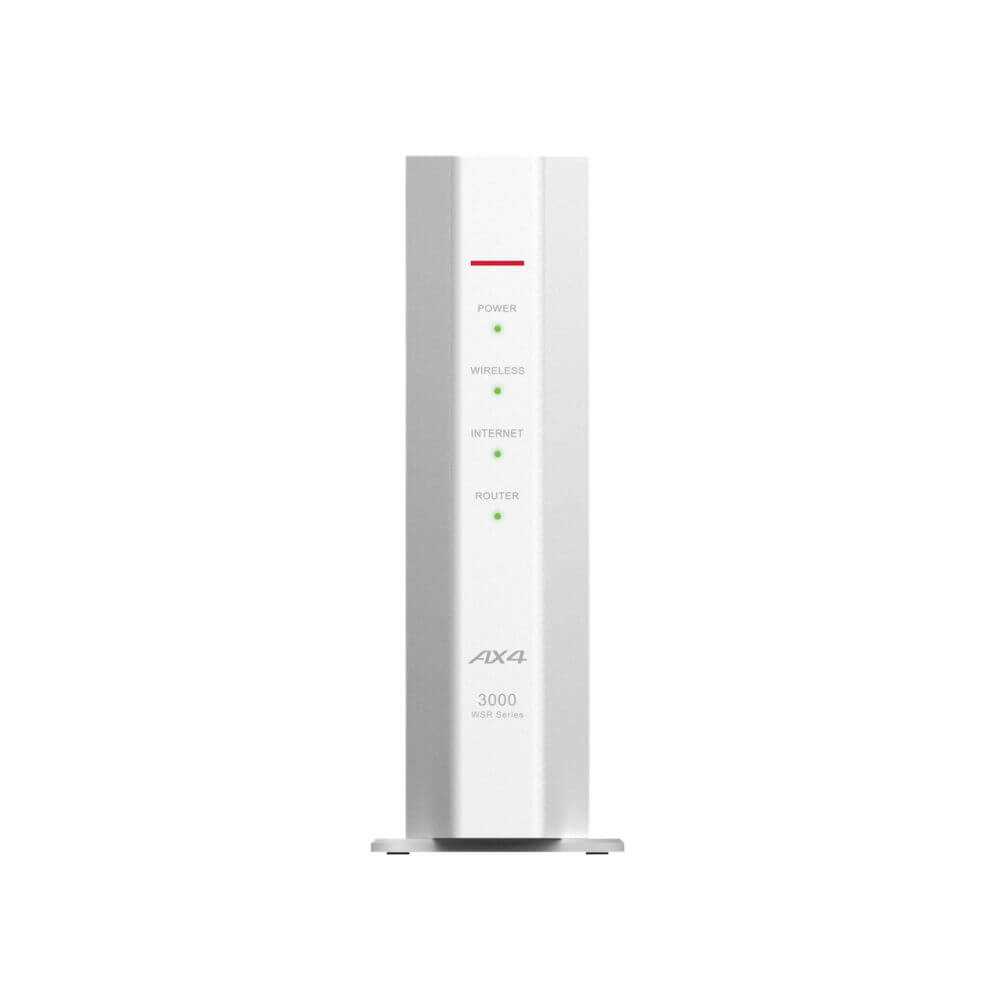 BUFFALO Wi-Fiルーター　WSR-3000AX4P-WH WSR-3000AX4P-WH : Wi-Fiルーター : AirStation | バッファロー