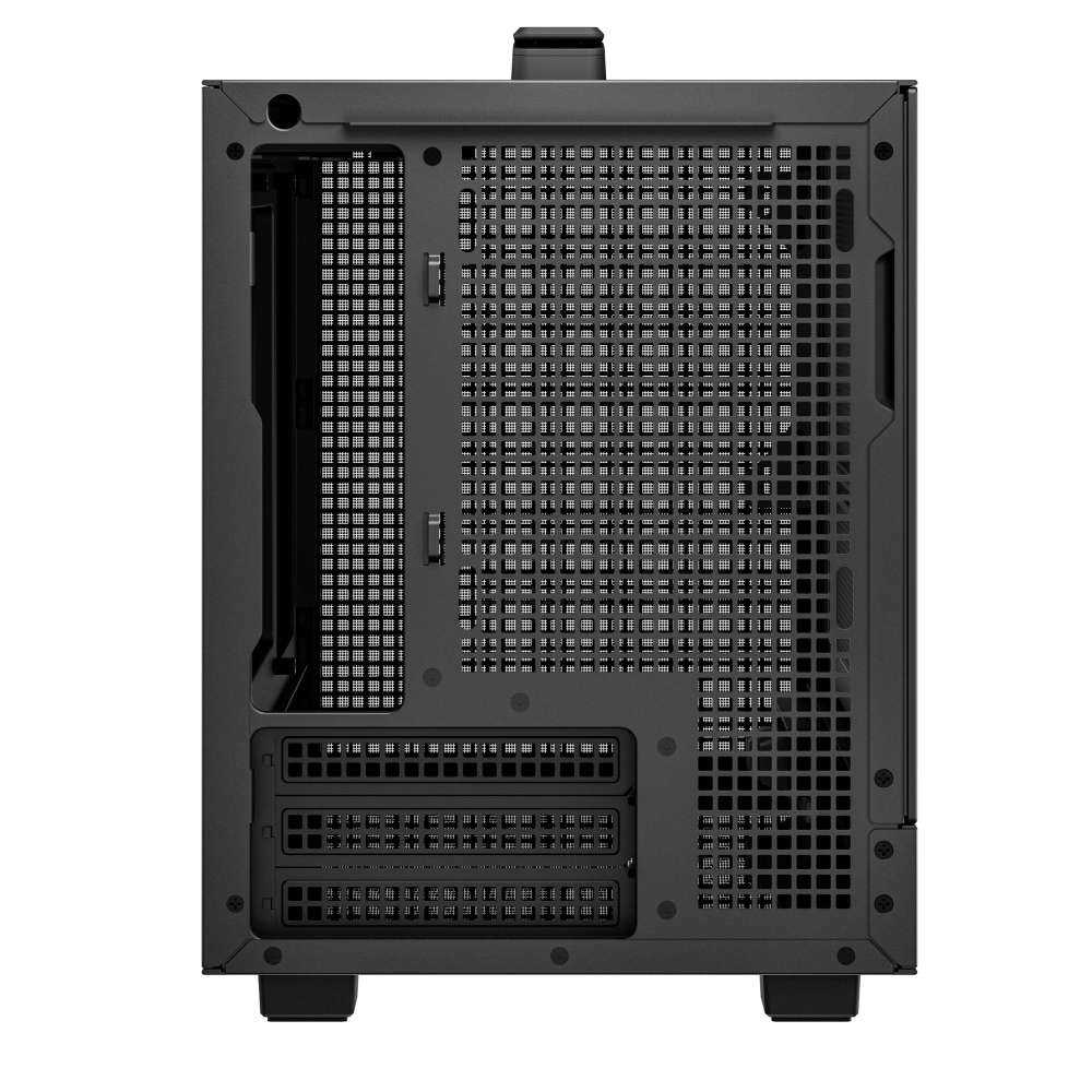 ジャンク品　コンパクトデスクトップPCケース メッシュスカルデザイン ジャンク品 コンパクトデスクトップPCケース メッシュスカル