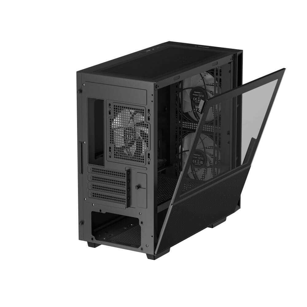 DEEPCOOL  CH160コンパクトブラック PCケース スチール・ガラス製 CH160 - DeepCool