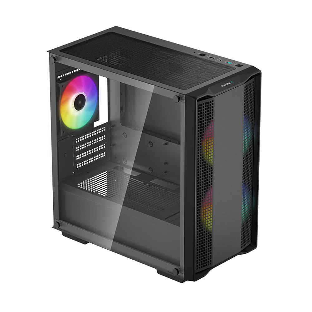 DEEPCOOL  PCケース ARGB R-CC360-BKAPM3-G-1 DEEPCOOL CC360 ARGB R-CC360-BKAPM3-G-1 [ブラック] 価格比較