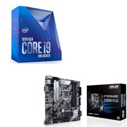 Intel Core i9 10900K BOX + ASUS PRIME Z490M-PLUS セット(セット商品)格安バーゲンまとめ