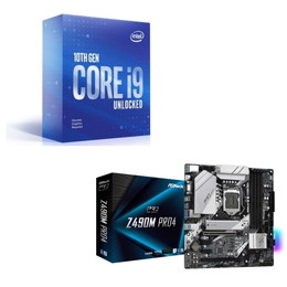 Intel Core i9 10900KF BOX + ASRock Z490M Pro4 セット セット商品　BTO パソコン　格安通販