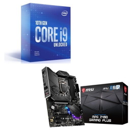 Intel Core i9 10900KF BOX + MSI MPG Z490 GAMING PLUS セット(セット商品)格安通販ランキング