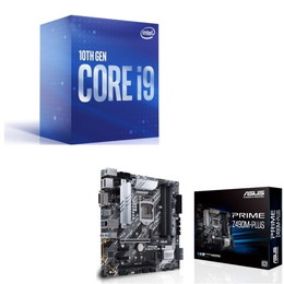 Intel Core i9 10900 BOX + ASUS PRIME Z490M-PLUS セット セット商品　BTO パソコン　格安通販