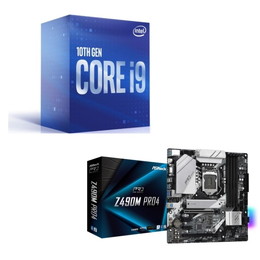 Intel Core i9 10900 BOX + ASRock Z490M Pro4 セット(セット商品)格安通販速報