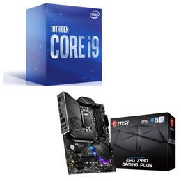 Intel Core i9 10900 BOX + MSI MPG Z490 GAMING PLUS セット セット商品　BTO パソコン　格安通販