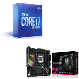 Intel Core i7 10700K BOX + ASUS ROG STRIX Z490-G GAMING セット セット商品　BTO パソコン　格安通販