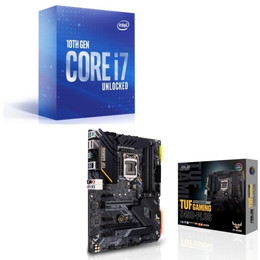 Intel Core i7 10700K BOX + ASUS TUF GAMING Z490-PLUS セット(セット商品)激安通販まとめ