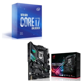 Intel Core i7 10700KF BOX + ASUS ROG STRIX Z490-F GAMING セット セット商品　BTO パソコン　格安通販