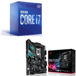 Intel Core i7 10700 BOX + ASUS ROG STRIX Z490-F GAMING セット(セット商品)激安通販まとめ