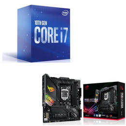 Intel Core i7 10700 BOX + ASUS ROG STRIX Z490-G GAMING セット セット商品　BTO パソコン　格安通販