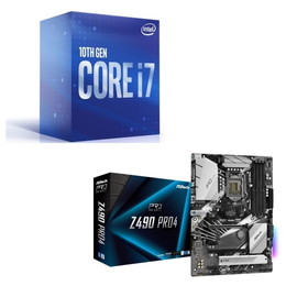 Intel Core i7 10700 BOX + ASRock Z490 Pro4 セット(セット商品)格安セールランキング