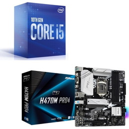 Intel Core i5 10500 BOX + ASRock H470M Pro4 セット セット商品　BTO パソコン　格安通販