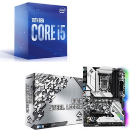 Intel Core i5 10500 BOX + ASRock H470 Steel Legend セット セット商品　BTO パソコン　格安通販