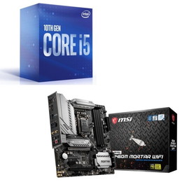 Intel Core i5 10500 BOX + MSI MAG B460M MORTAR WIFI セット(セット商品)激安セール一覧