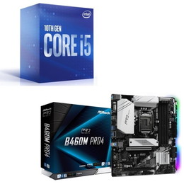 Intel Core i5 10400 BOX + ASRock B460M Pro4 セット セット商品　BTO パソコン　格安通販