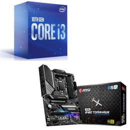 Intel Core i3 10100 BOX + MSI MAG B460 TOMAHAWK セット セット商品　BTO パソコン　格安通販