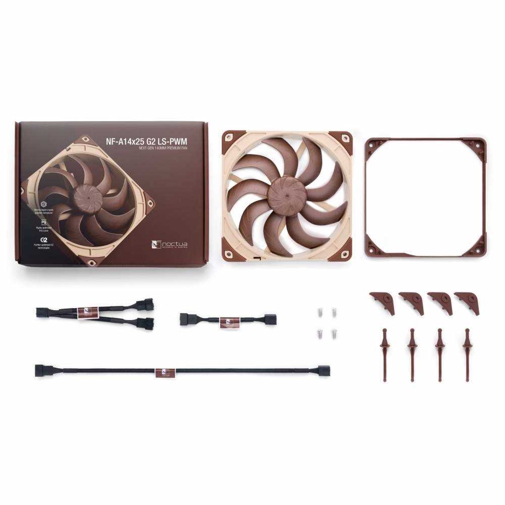 Amazon.com: Noctua Bundle: 2X NF-A12x25 PWM chromax.Black