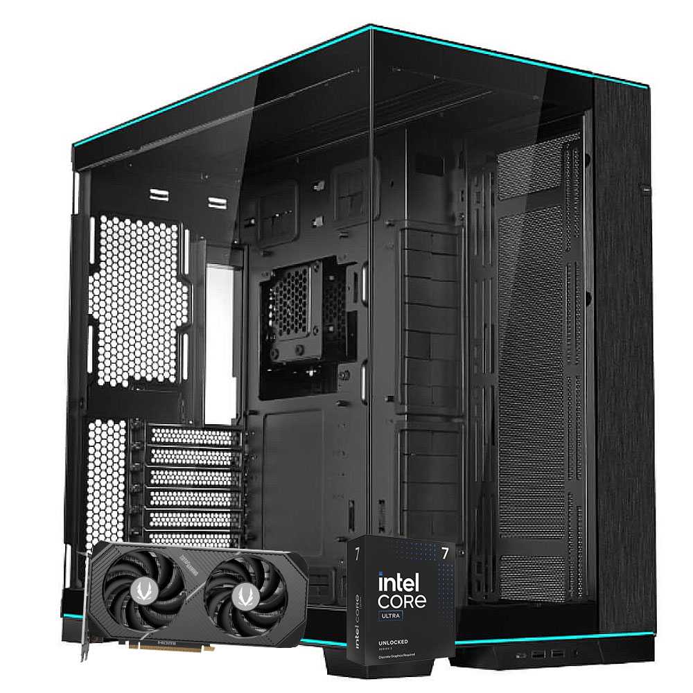 ATX対応 ブラック PCケース LED project-a_gaming-pccase-black01