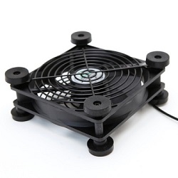 ＜Dell デル＞ BIGFAN-120U-FOOT(ゴム足付きUSBファン) 冷却グッズ