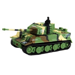 MSR-27G 1/72ミニ戦車RC カモグリーン
