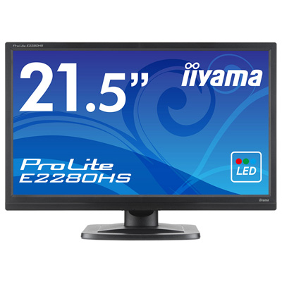 iiyama PROLITE E2280HS ×4枚（アーム付き）