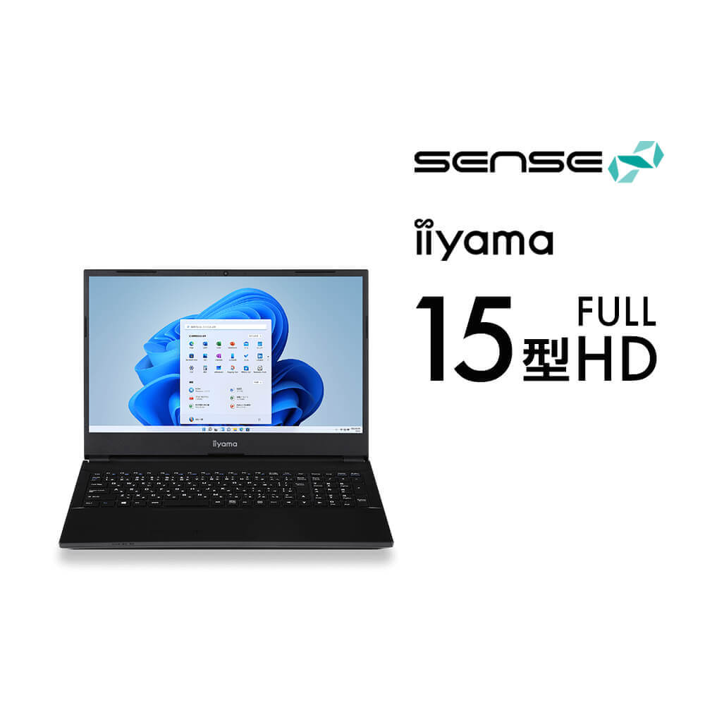iiyama PC SENSE-15FH041-i7-UHSX | パソコン工房【公式通販】