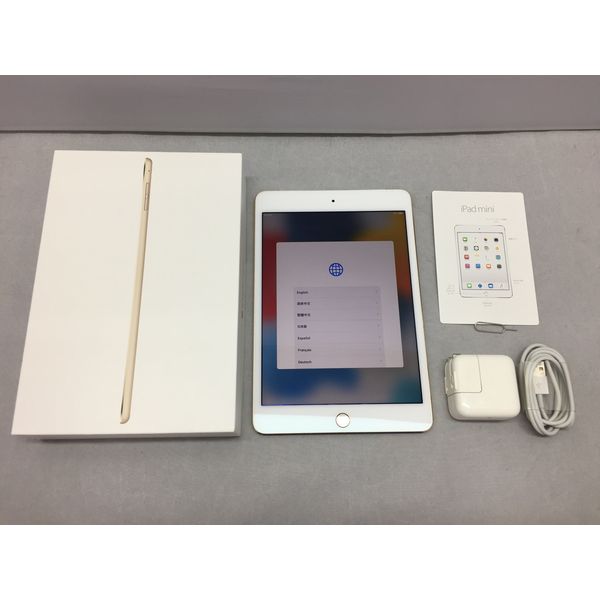 SIMフリー iPad mini 4 128GB ゴールド