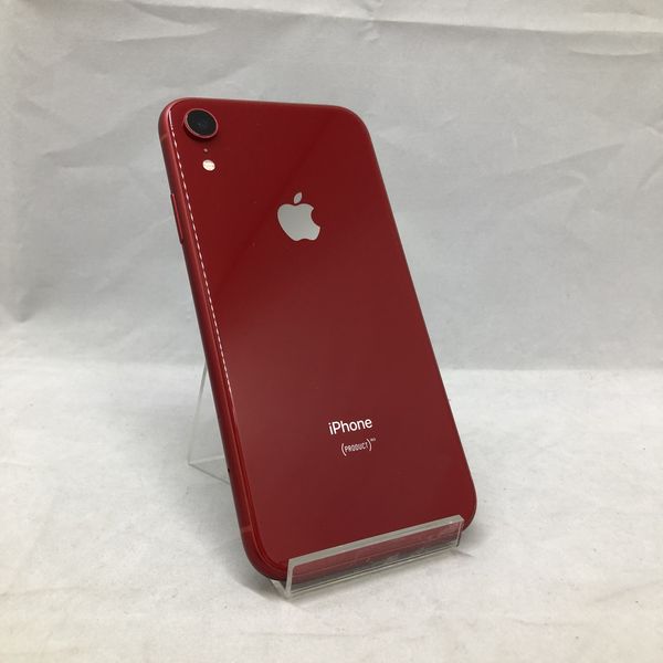 iPhoneXR 128GB product RED 本体 SIMロック解除 - スマートフォン本体