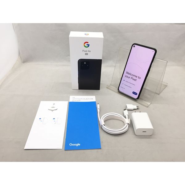 Google 〔中古〕Google Pixel 4a 5G 128GB ジャストブラック G025H