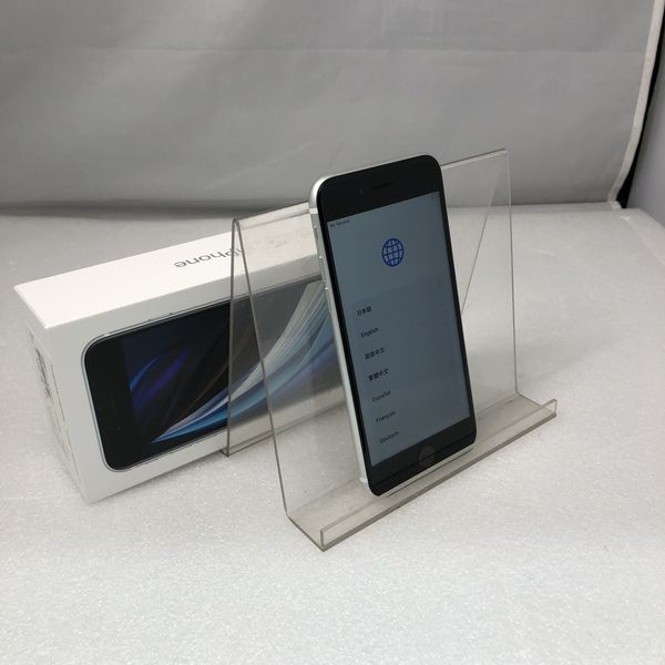 APPLE 〔中古〕iPhone SE 第2世代 128GB ホワイト MXD12J／A SIMフリー
