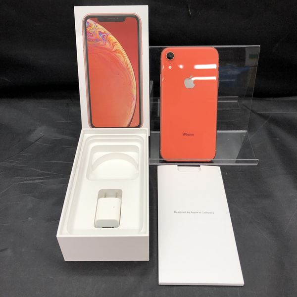 APPLE 〔中古〕iPhoneXR 64GB コーラル MT0A2J／A docomoロック解除SIM ...