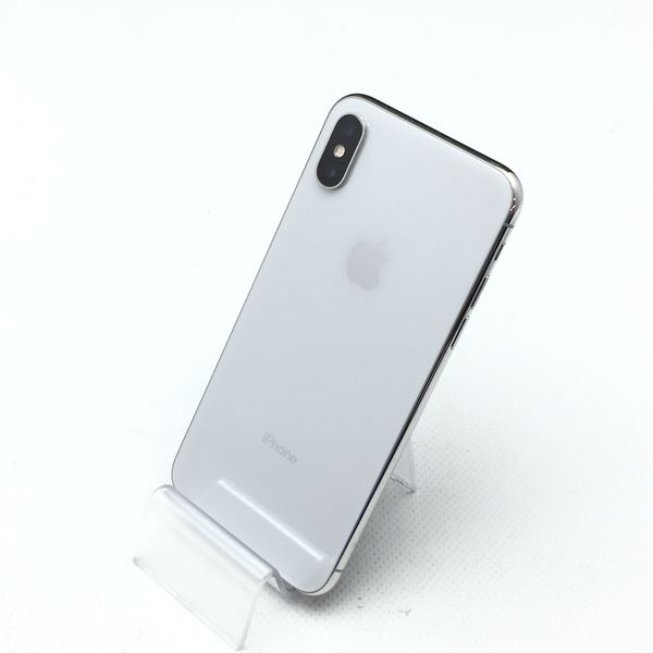 APPLE 〔中古〕iPhoneX 64GB シルバー NQAY2J／A SoftBankロック解除