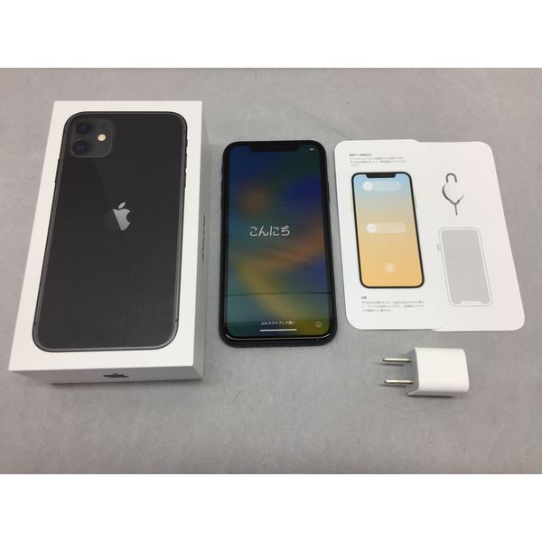 APPLE 〔中古〕iPhone11 128GB ブラック MWM02J／A SIMフリー（中古1