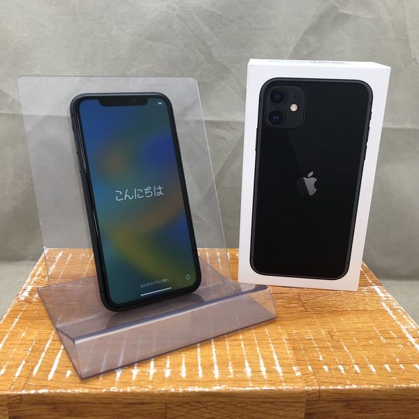 APPLE 〔中古〕iPhone11 64GB ブラック MWLT2J／A docomo（中古1ヶ月