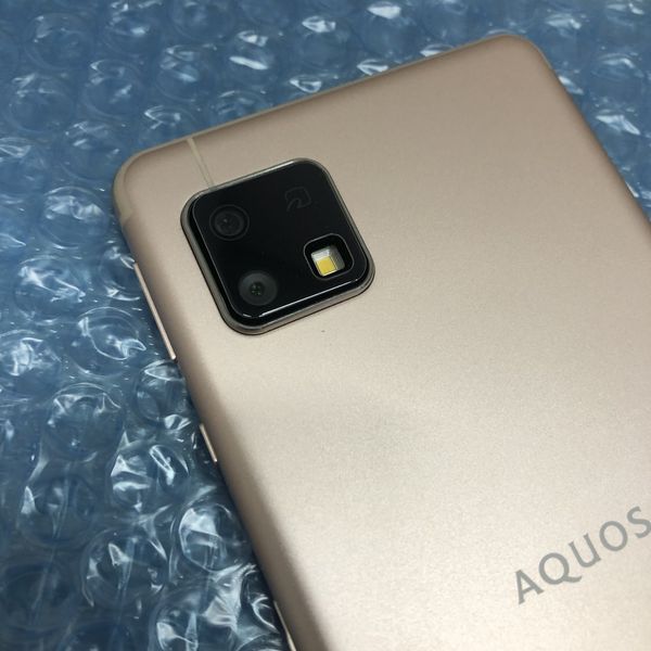 新品　AQUOS Sense4 lite SH-RM15　ライトカッパー　○