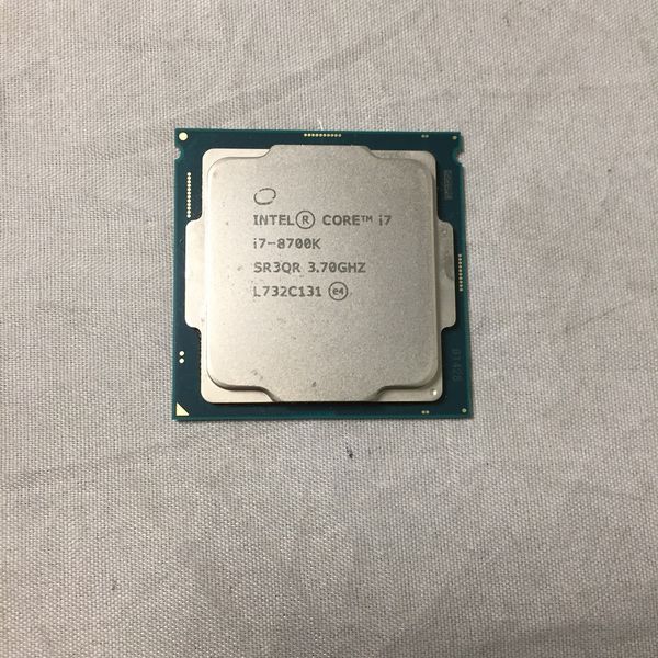 Intel 〔中古〕インテル® Core™ i7 プロセッサー 8700K 〔3.7GHz／LGA