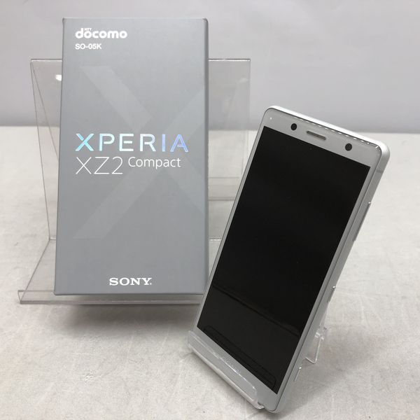 SONY 〔中古〕Xperia XZ2 Compact 64GB ホワイトシルバー SO-05K ...
