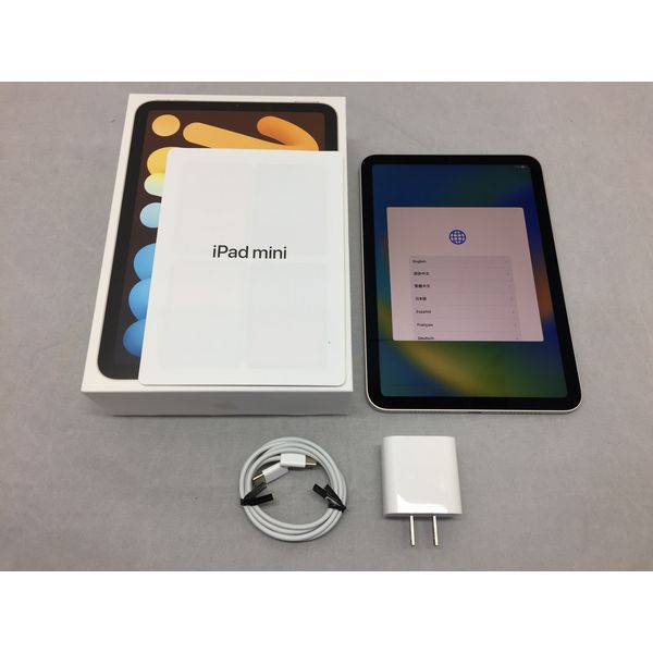【美品】アップル iPad mini 第6世代 WiFi 64GB スターライト
