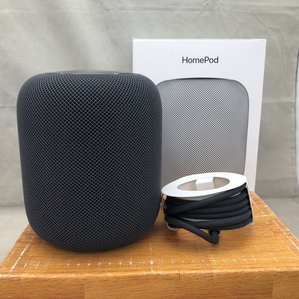 APPLE 〔中古〕HomePod 第1世代 MQHW2J/A スペースグレイ(中古1ヶ月 ...