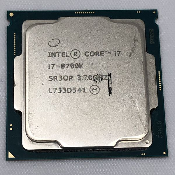 Intel 〔中古〕インテル® Core™ i7 プロセッサー 8700K 〔3.7GHz／LGA