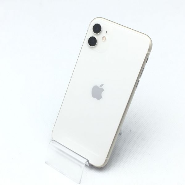 APPLE 〔中古〕iPhone11 64GB ホワイト MWLU2J/A au(中古1ヶ月保証