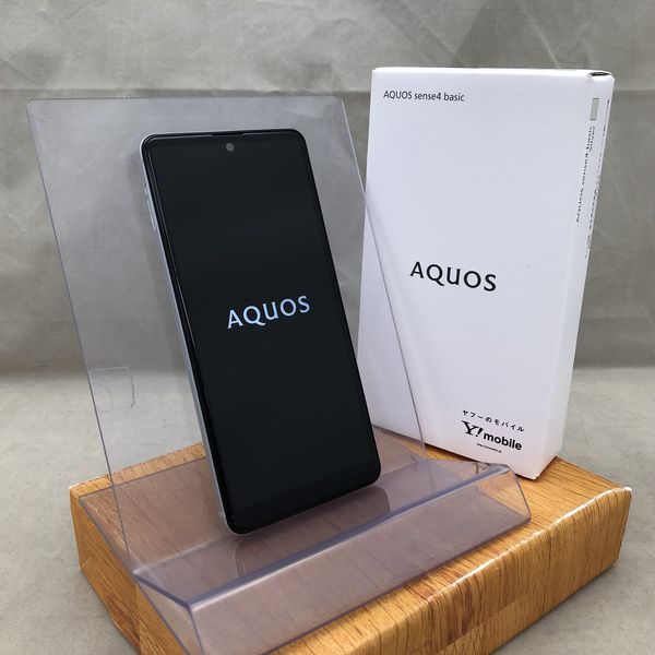 SHARP 〔中古〕AQUOS sense4 basic 64GB シルバー A003SH Y!mobile