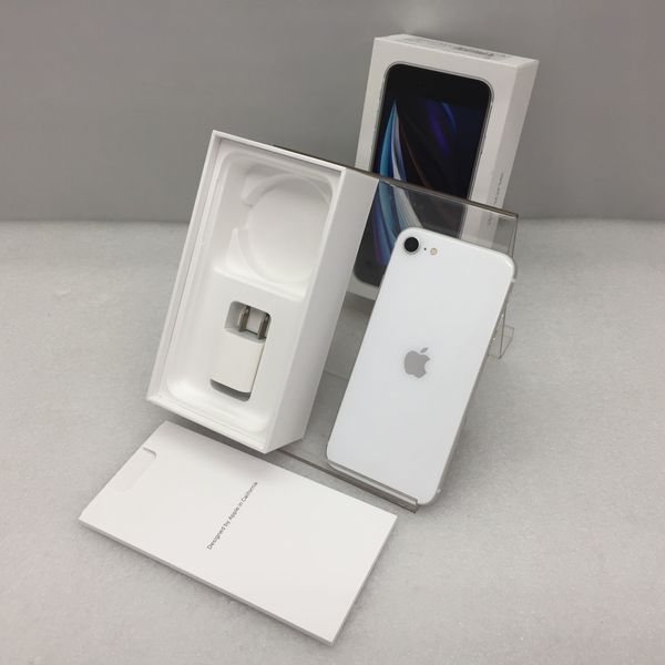 APPLE 〔中古〕iPhone SE 第2世代 64GB ホワイト MX9T2J／A docomo