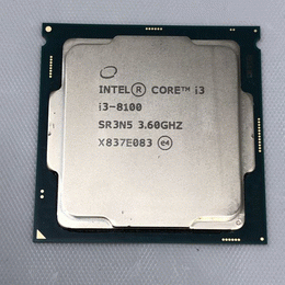 Intel core i3-8100 3.60GHz
