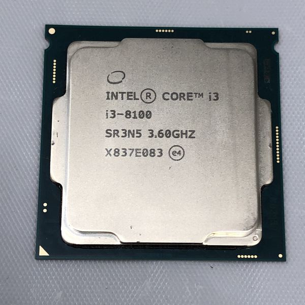 Intel CPU Core i3-8100