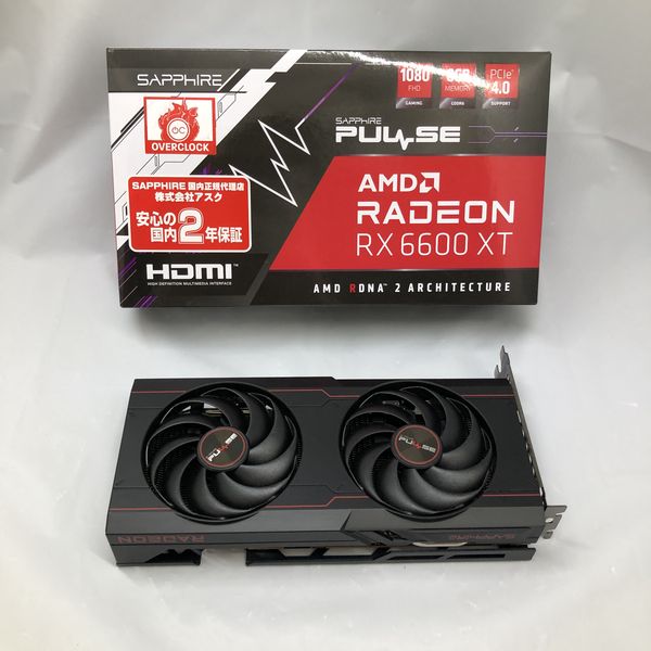 新品　SAPPHIRE PULSE AMD Radeon RX 6600 XT