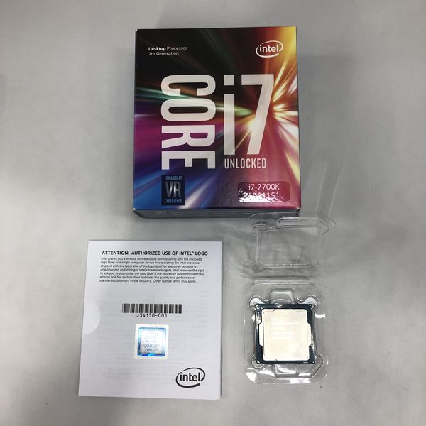 Intel 〔中古〕インテル® Core™ i7 7700K プロセッサー 〔4.2GHz／LGA